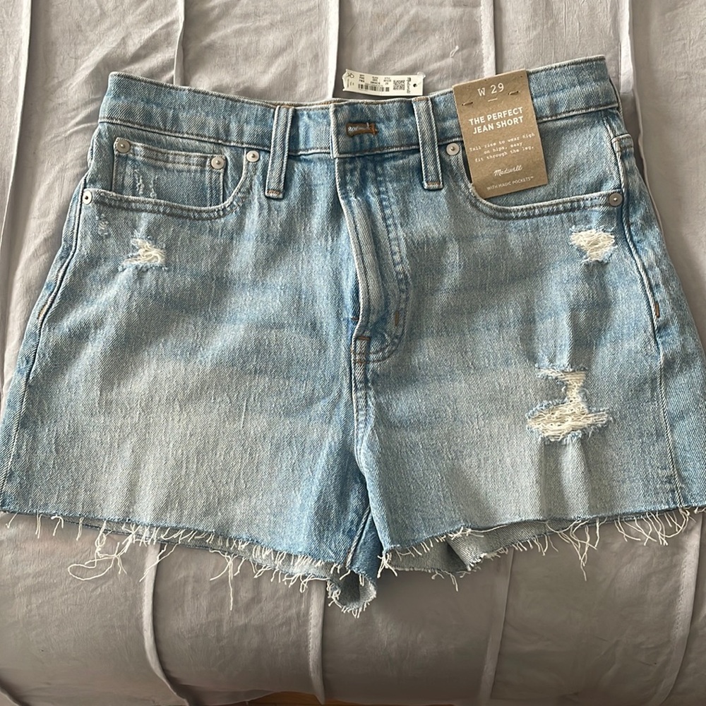 Madewell Perfect Jean Short